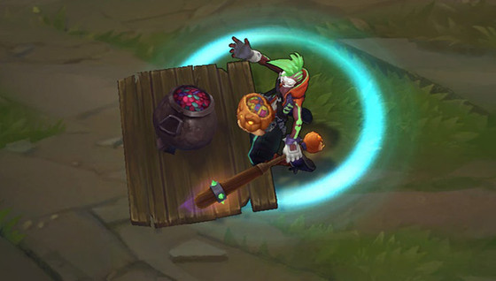 Un skin de Ekko pour Halloween