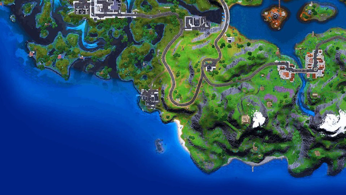 Nouvelle map Fortnite au 16.30, la carte change avec Batman ?