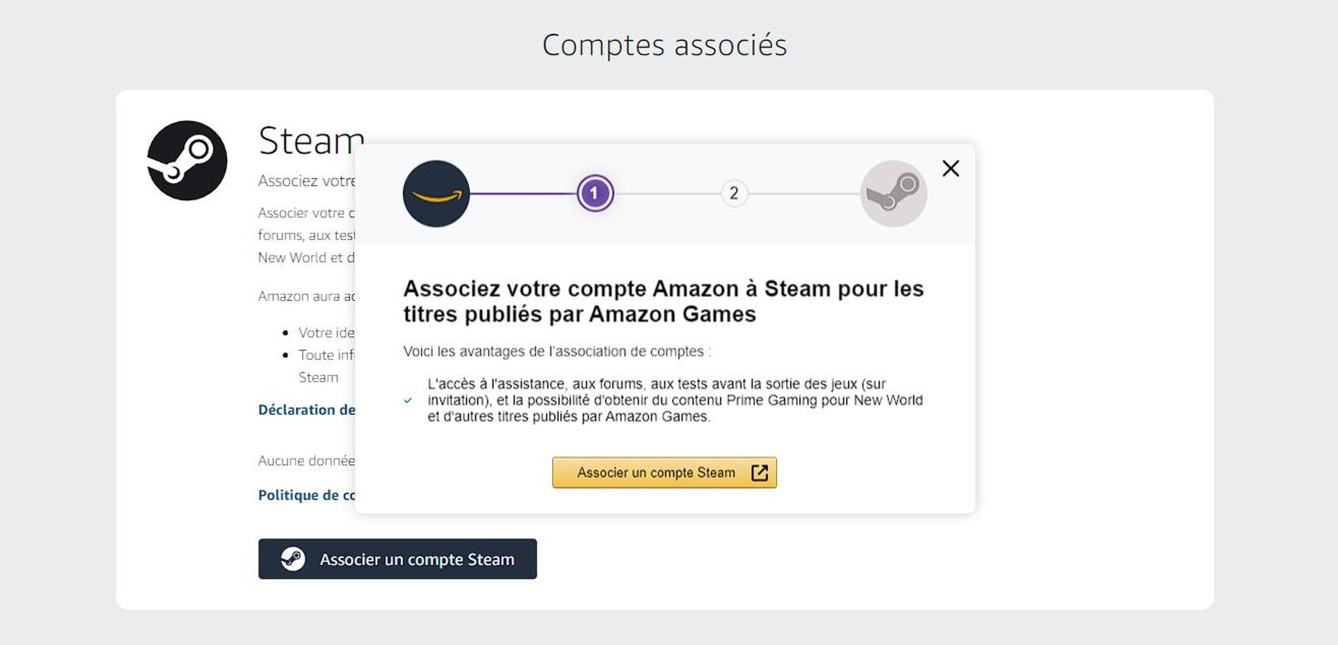 associer-compte-steam-amazon-games