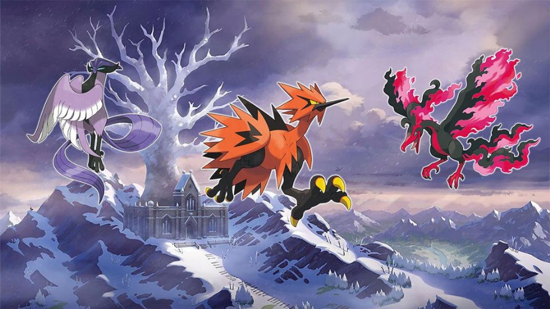 Artikodin de Galar, Electhor de Galar, Sulfura de Galar, comment les obtenir sur Pokémon Go ?