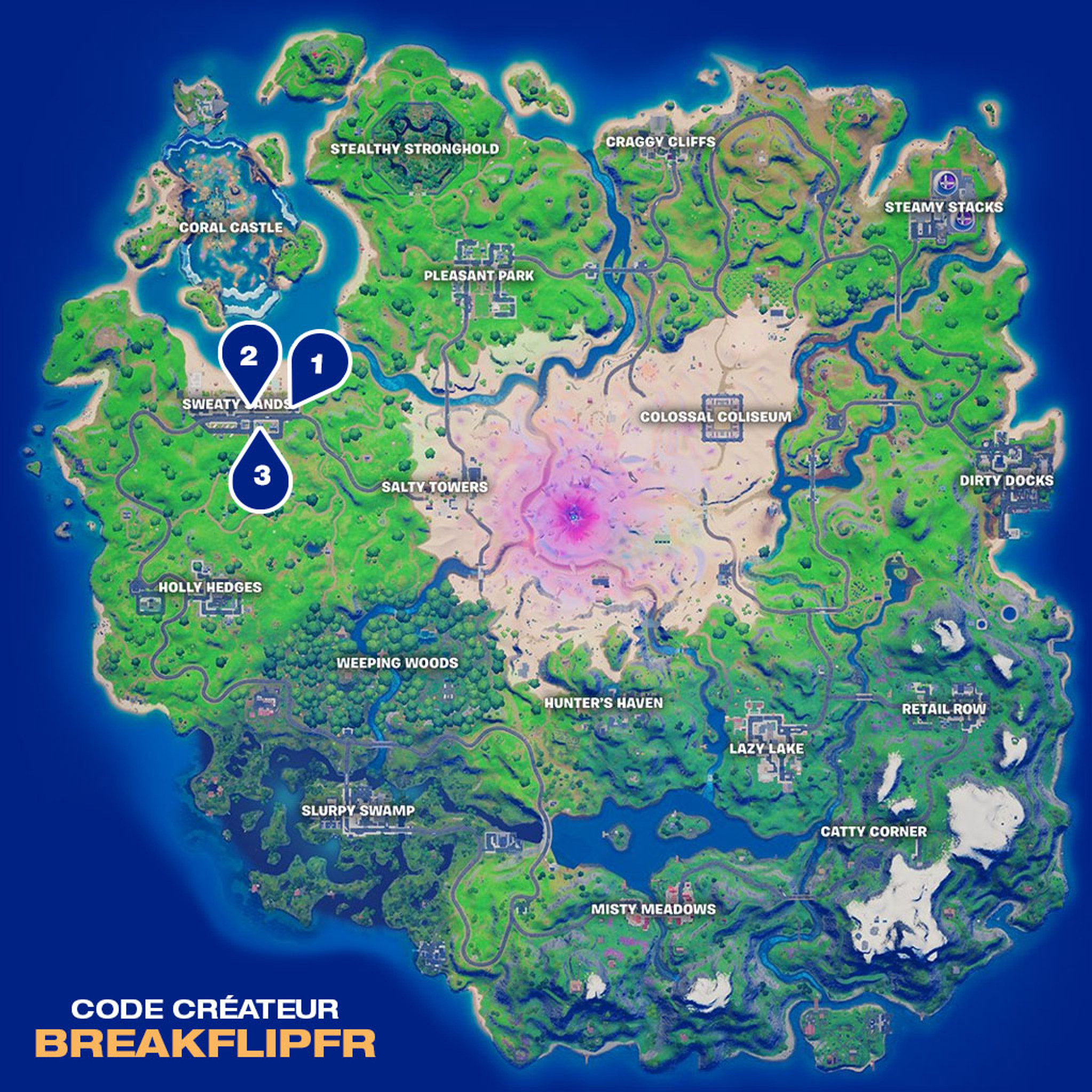 map-nain-jardin-sweaty-sands-defi-quete-fortnite