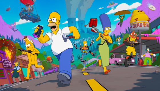 Inflige 300 dégâts aux Dober Men et valide ta quête Fortnite Simpsons
