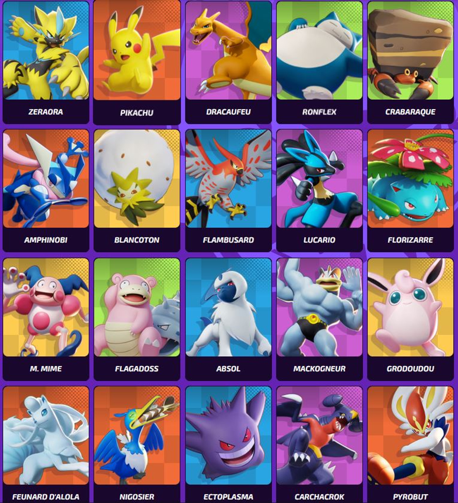 pokemon-unite-personnages-liste-noms