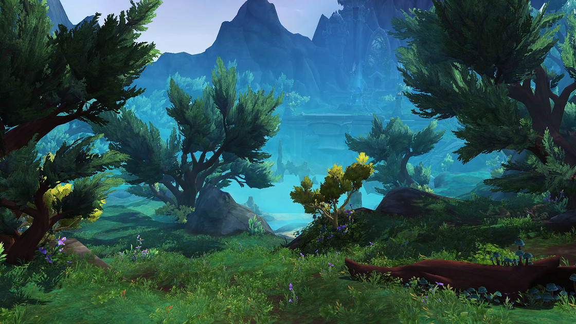 Les confins Interdits WoW Dragonflight, nouvelle zone de l'extension World of Warcraft