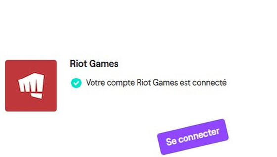 Comment lier son compte Riot avec Twitch ?