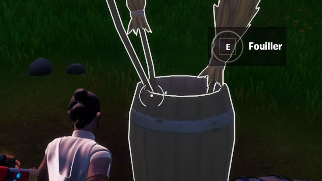 Fortnite : Parcourir 100 m sur un balai de sorcière, défi cauchemars