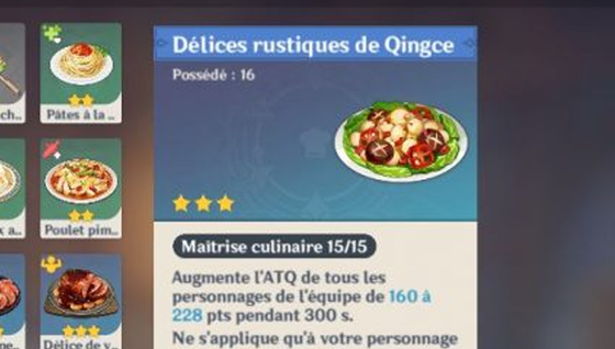 Comment cuisiner des Délices Rustiques de Qingce ?