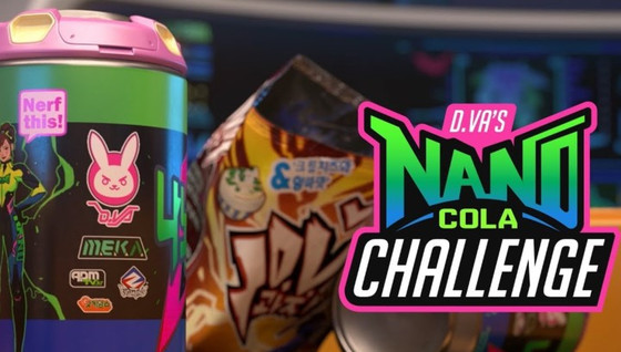 Nouvel événement Overwatch : le D.Va Nano Cola Challenge