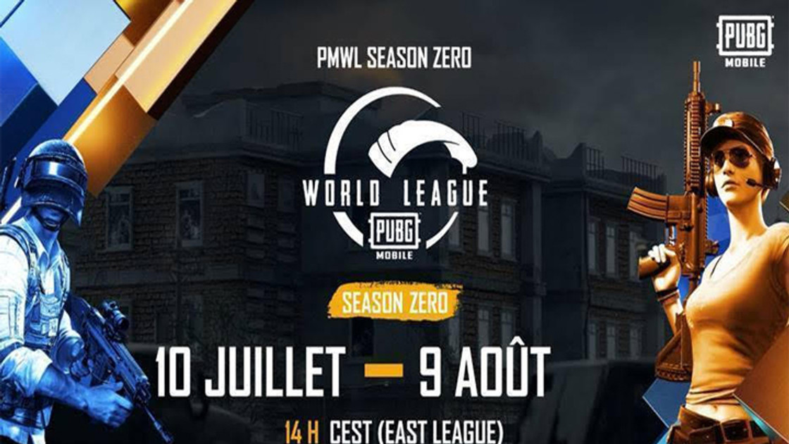 PUBG Mobile : La PMWL Season Zero en partenariat avec l'ESL débute ce 10 juillet