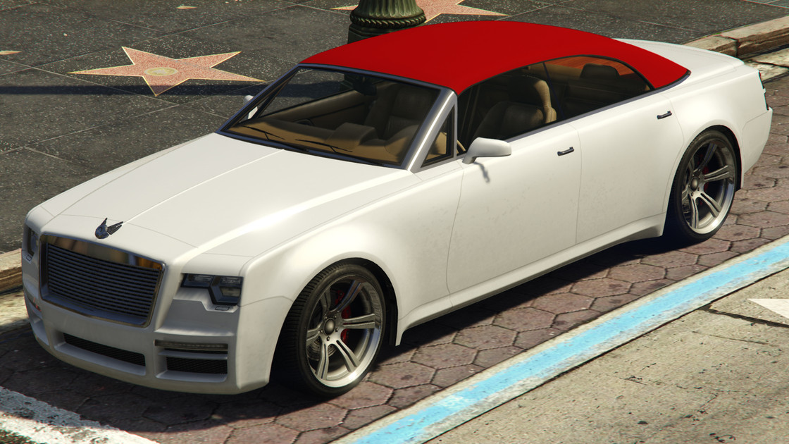 Windsor Drop sur GTA 5 Online, la voiture du podium du casino