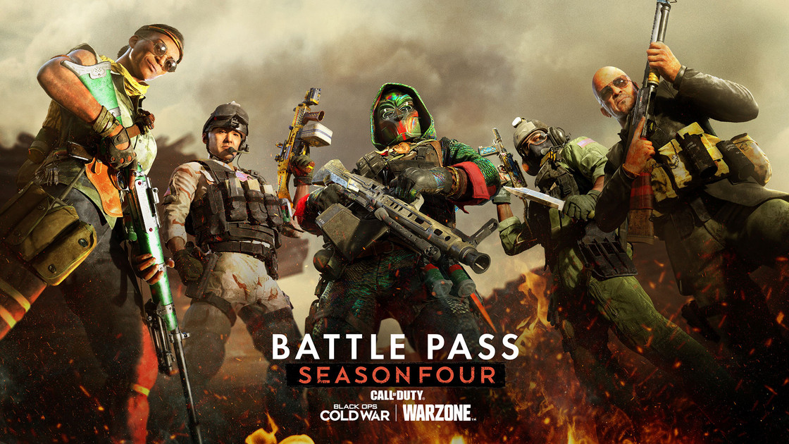 Passe de combat saison 4 Warzone, prix du battle pass sur Call of Duty: Black Ops Cold War