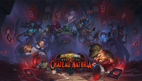 Quelle est l'heure de sortie de l'extension Meurtre au château Nathria dans Hearthstone ?