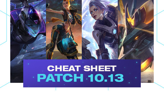 Le cheat sheet des meilleures compos de TFT en 10.13