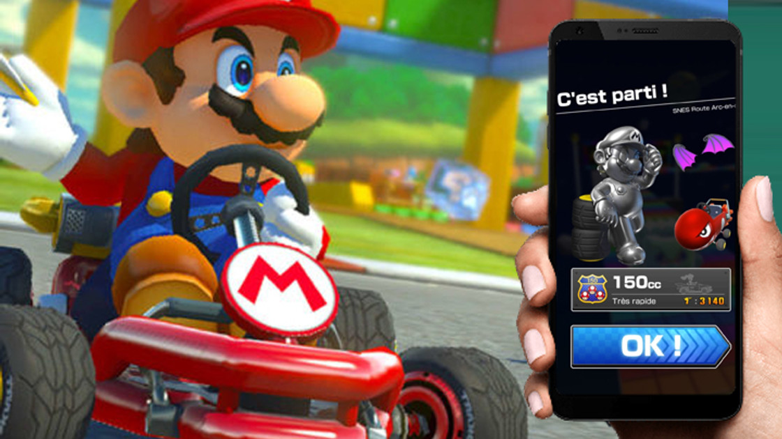 Mario Kart Tour : Changer de cc et jouer en 200cc