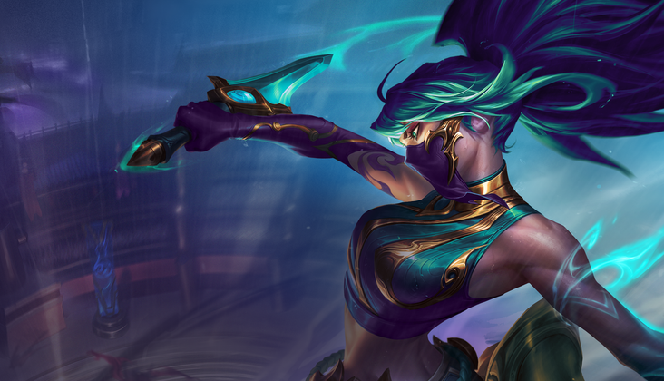 Compo Akali carry avec Protecteur au Set 15 de TFT