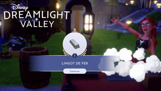 Lingot de fer Disney Dreamlight Valley : comment obtenir ce minerai ?