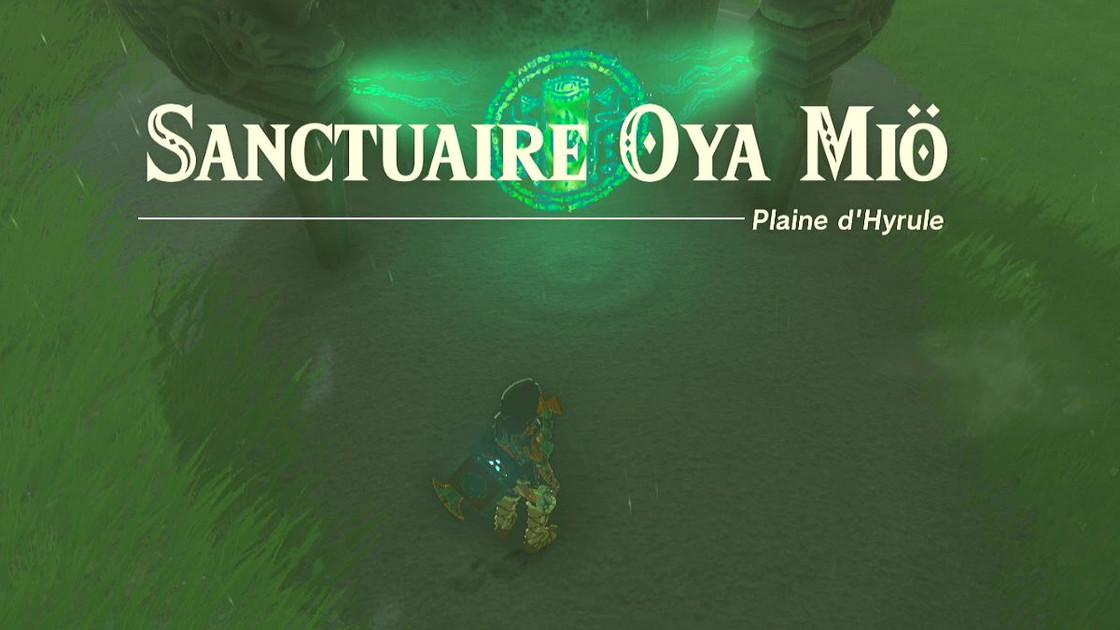 Zelda Tears of the kingdom sanctuaire Oya Mio, comment le terminer ?