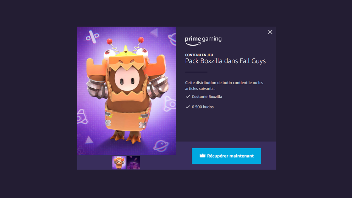 Fall Guys Amazon Prime, comment avoir le skin gratuit avec Prime Gaming ?