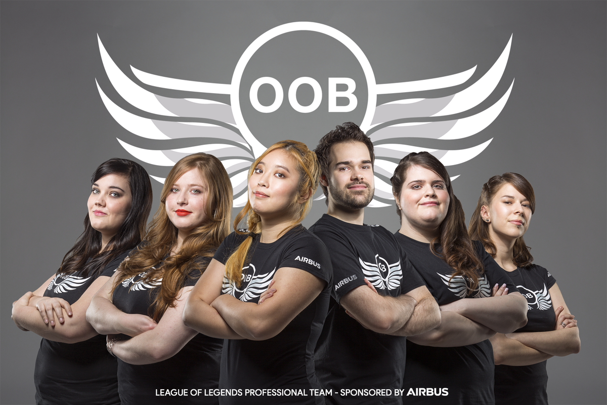L'équipe Airbus 100% féminine
