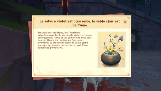 Nos conseils pour l'événement d'Ikebana, La cour fleurie