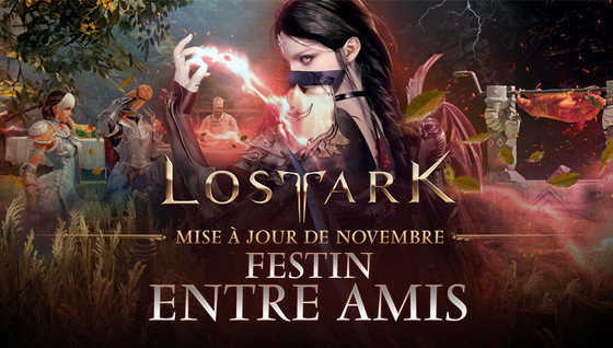 Que contient la mise à jour du 15 novembre sur Lost Ark ?