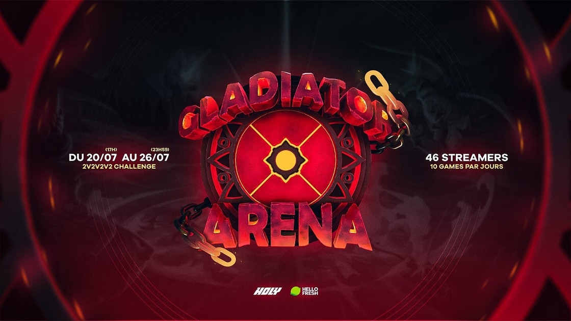 Gladiator Arena : Le nouveau tournoi 2v2v2v2 organisé par TDS, toutes les infos !