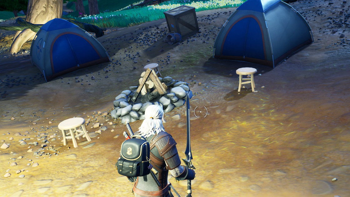 Visiter les camps de fouille sur Fortnite, comment accomplir le défi en saison 2 du chapitre 4 ?