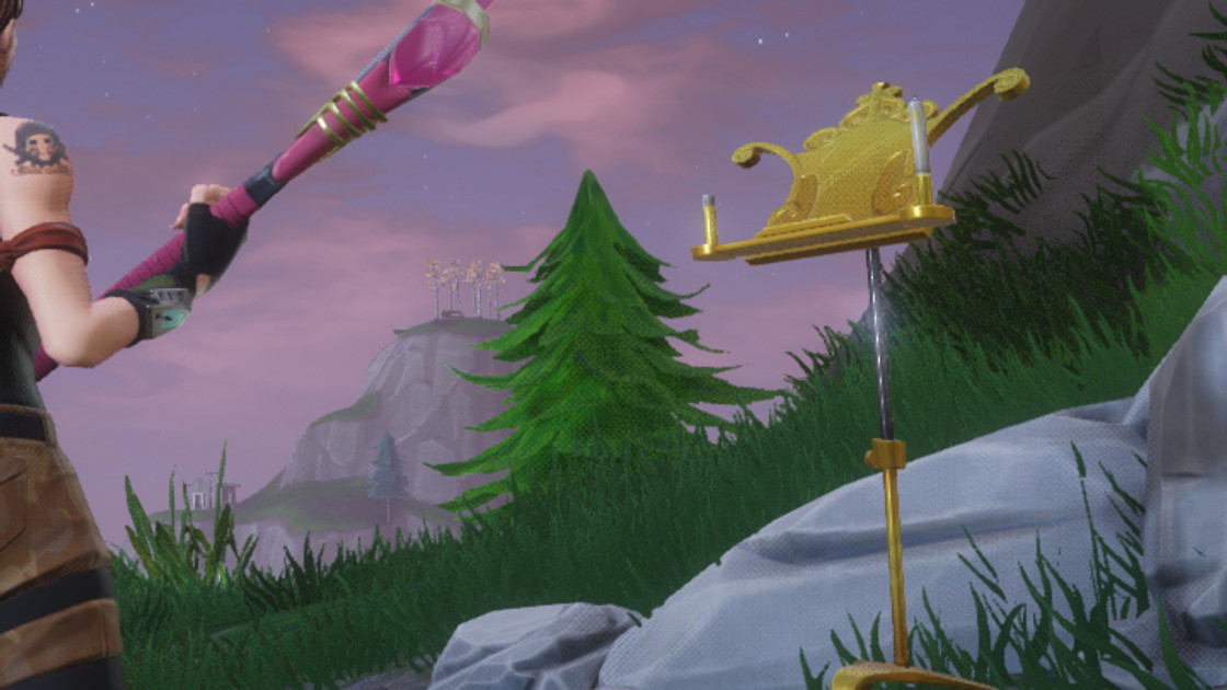 Fortnite : Trouver une partition à Pleasant Park, défi semaine 6