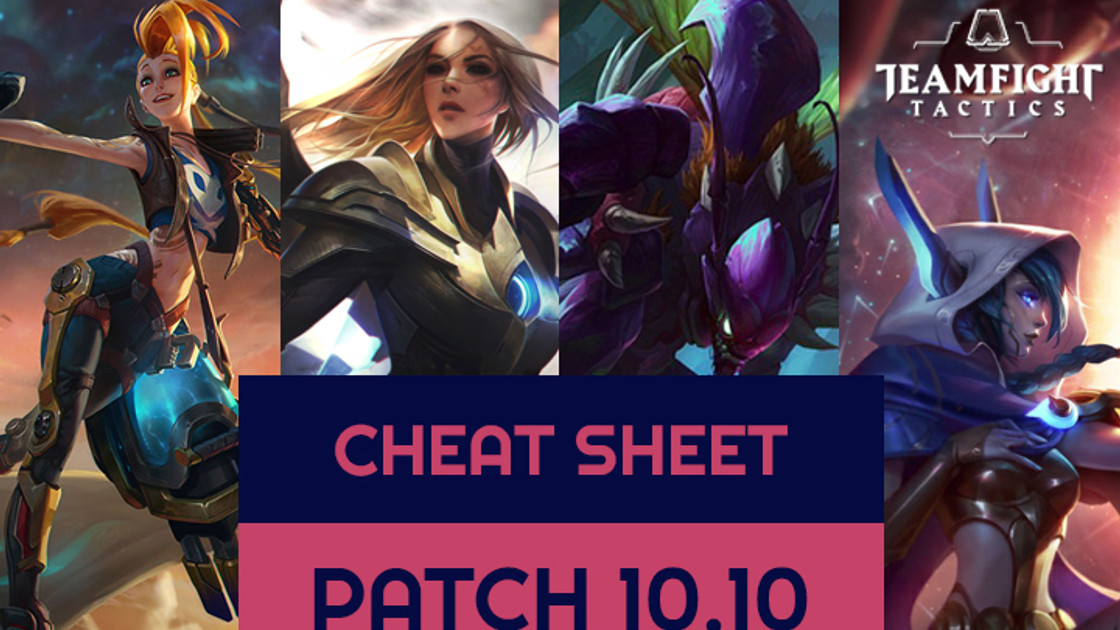 TFT : Cheat sheet des meilleures compos du Set 3 en patch 10.10