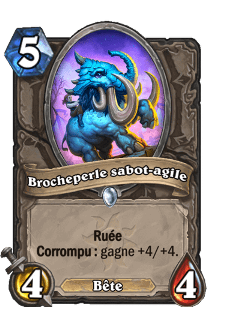 brocheperle-sabot-agile-carte-hearthstone-extension-folle-journee-sombrelune