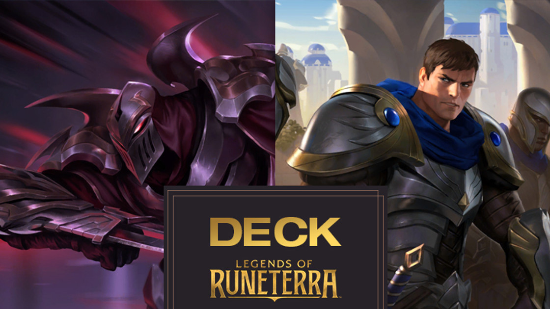 Legends of Runeterra : Deck F2P Midrange Elite Demacia et Ionia avec Garen et Zed sur LoR