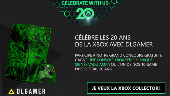 Combien de temps a mis Vadu Amka pour customizer la console Xbox spéciale collector 20 ans ?
