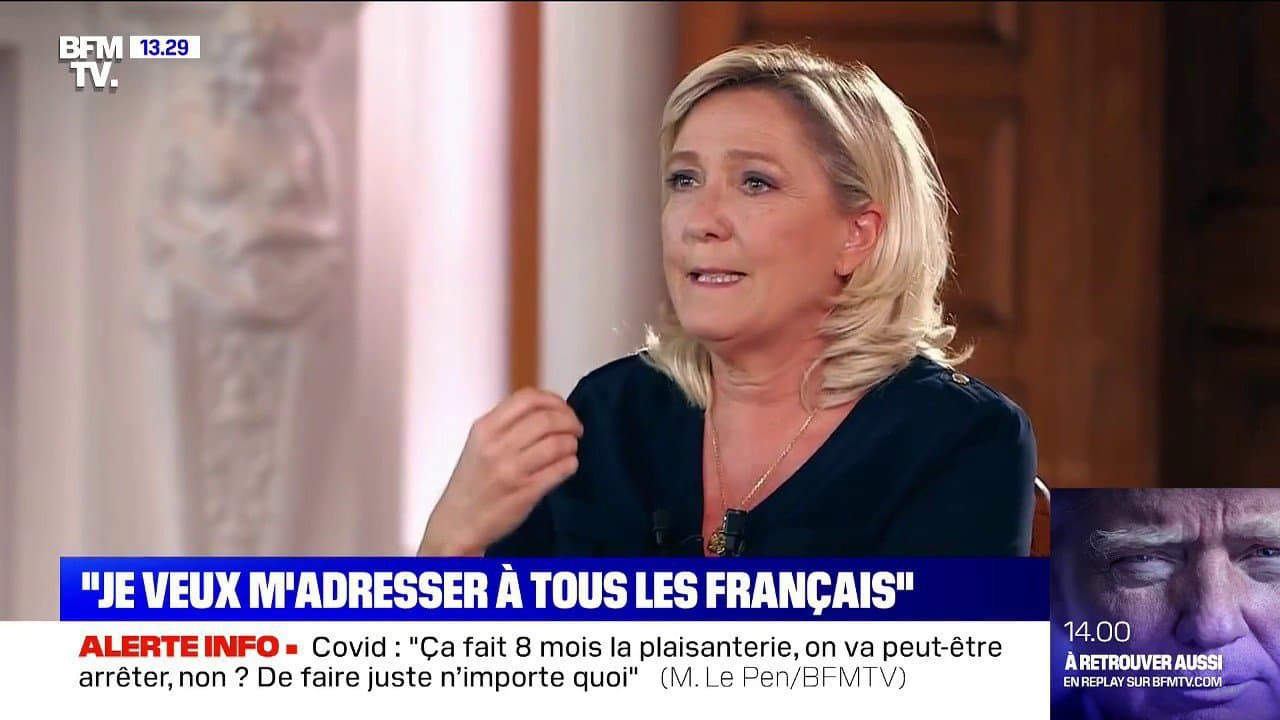 BFM TV va diffuser une émission avec Marine Le Pen sur Twitch
