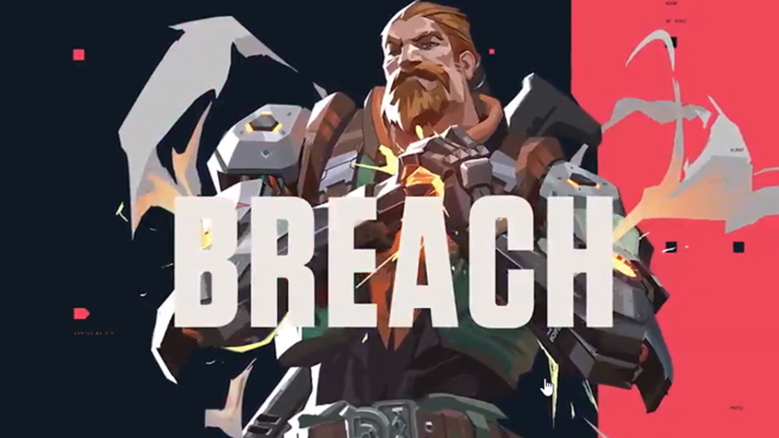 VALORANT : Breach, agent du FPS de Riot Games, sorts et infos