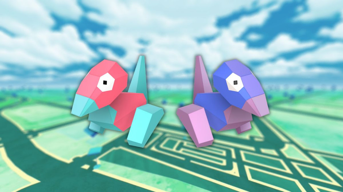 Porygon (shiny) dans les Heures de Pokémon Vedette de novembre 2022 sur Pokémon GO