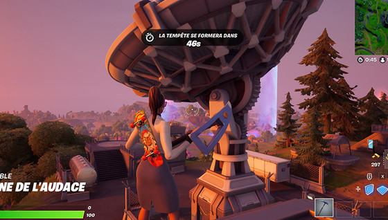 Quel emplacement pour les antennes radar à couper dans Fortnite ?