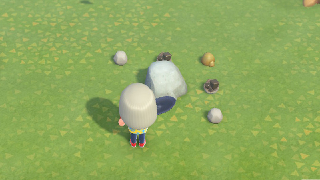 Animal Crossing New Horizons : Matériaux, comment récolter des pépites de fer et d'or, des pierres, du bois