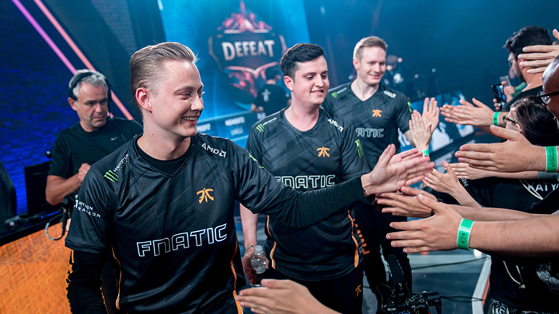 LoL : Fnatic qualifiée pour les Worlds 2018