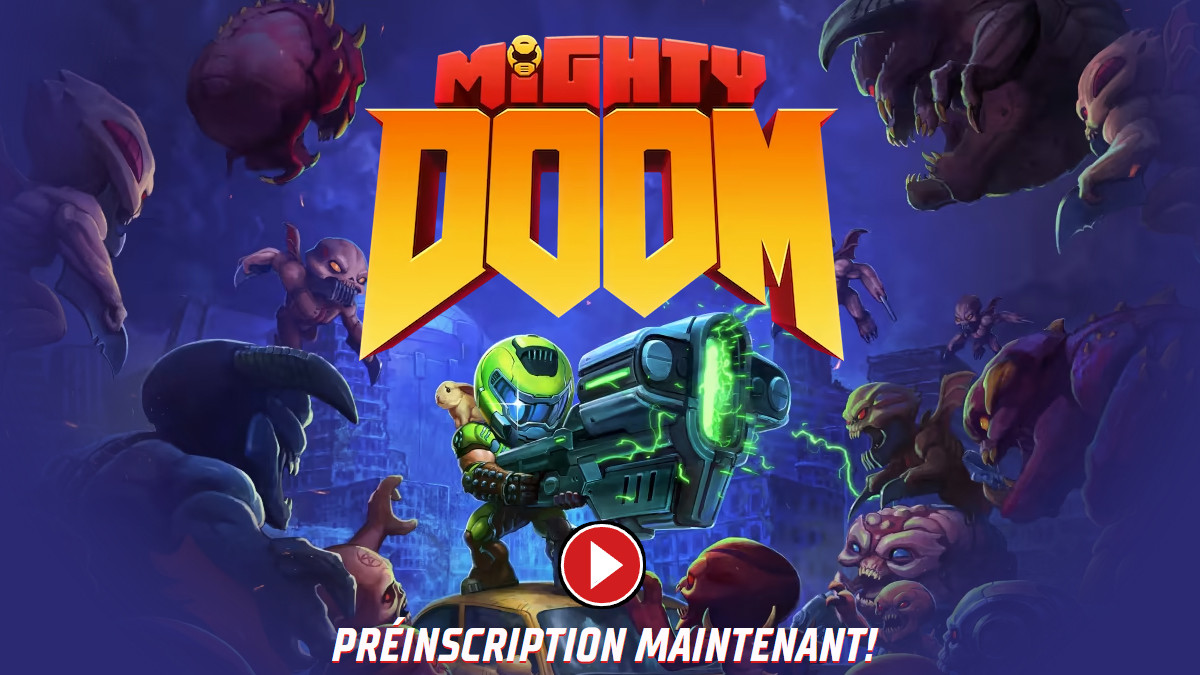 Découvrez Mighty Doom, un jeu free-to-play mobile de tir en vue de dessus