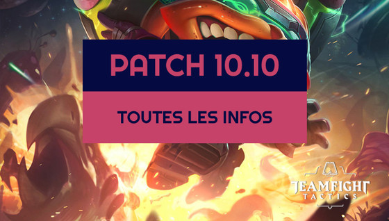 Toutes les infos sur le patch 10.10