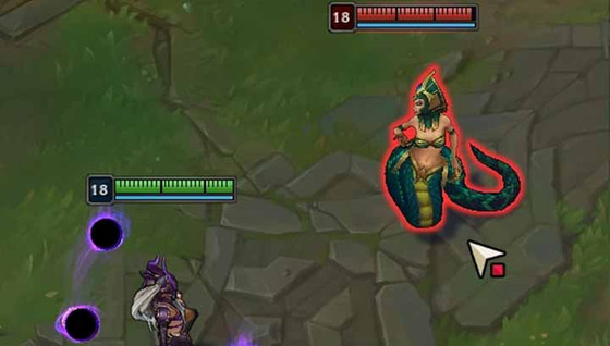 Le curseur de LoL a été modifié