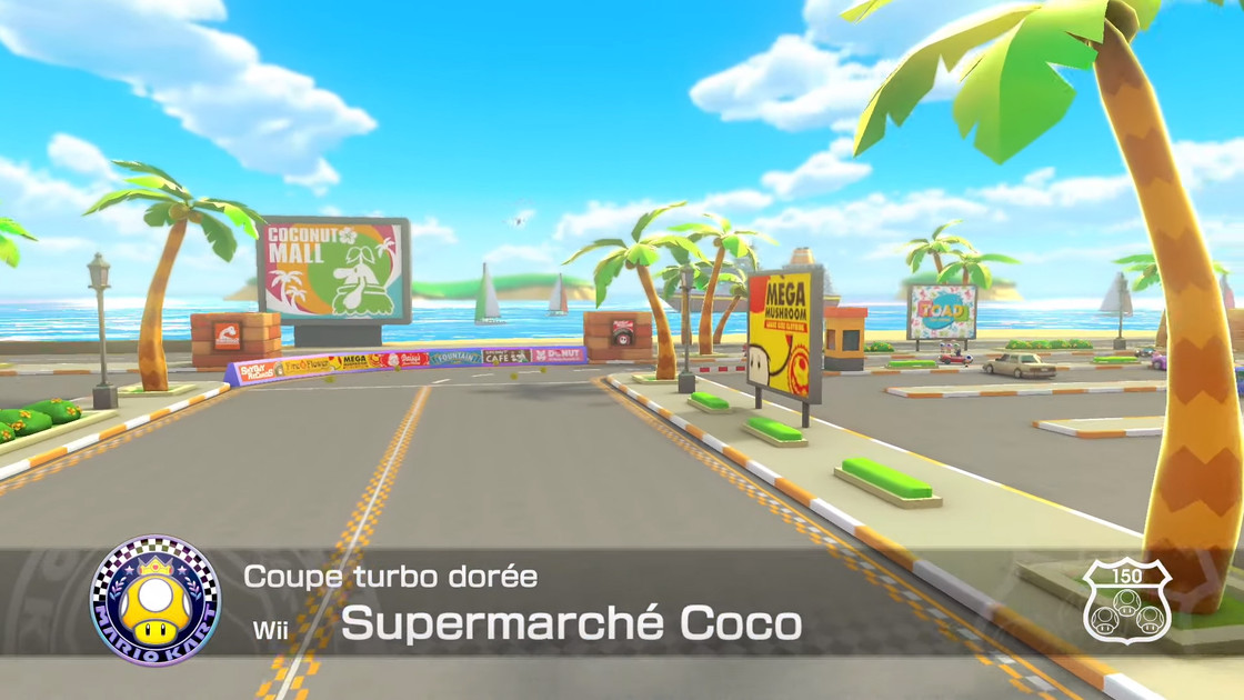 Raccourcis Supermarché Coco Mario Kart 8 Deluxe, tous les short-cut du circuit