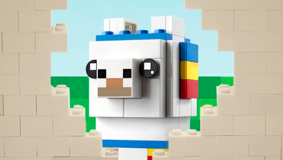 Minecraft s'associe à Lego pour créer un Lama, un Zombie et Alex en Brickheadz !