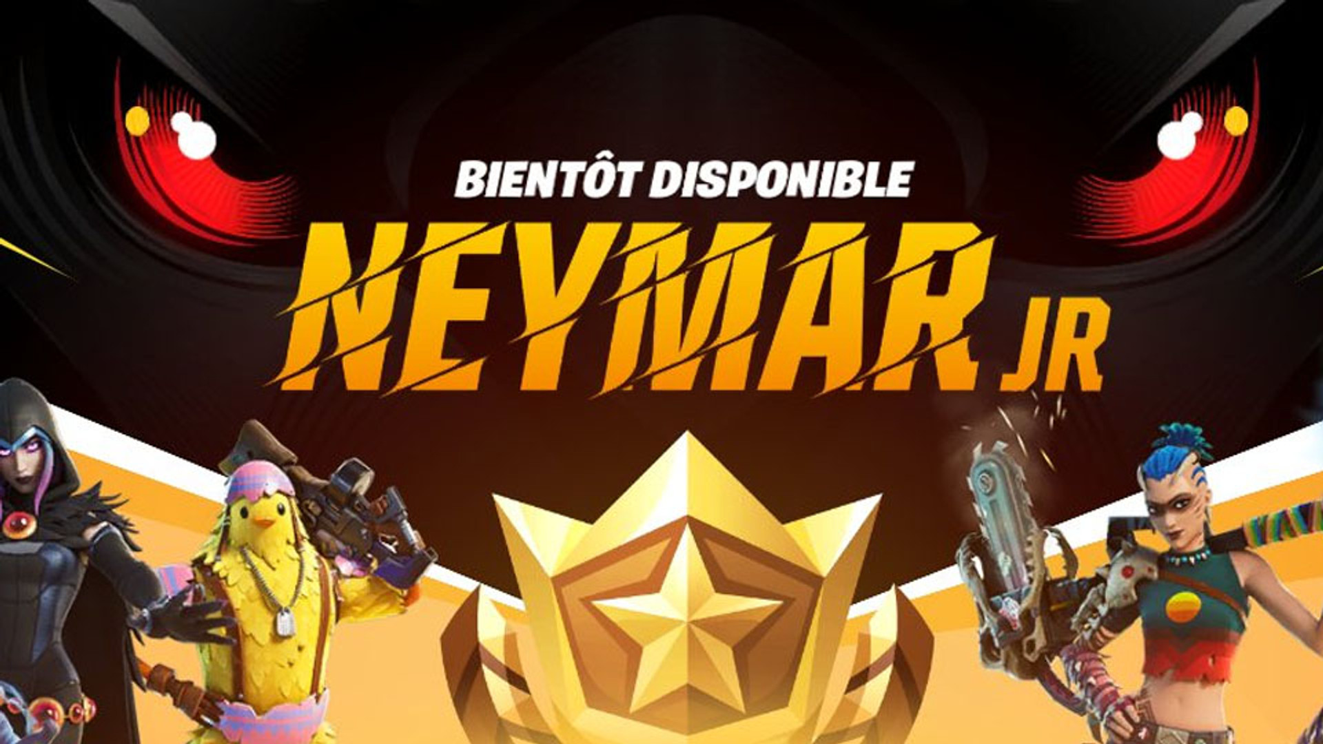 Quand arrive Neymar Jr dans Fortnite ?