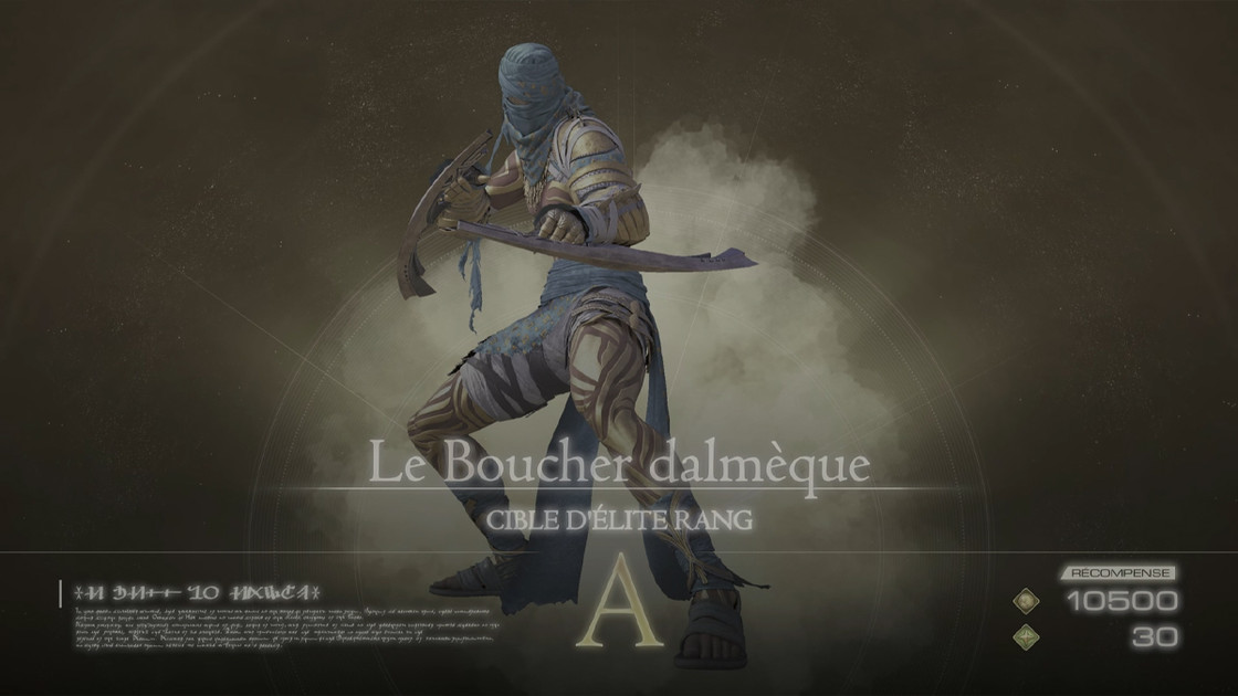 FF16 Le Boucher dalmèque : où trouver la cible d'élite de la Machoire du Géant sur Final Fantasy XVI ?