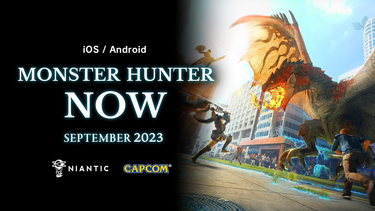 Monster Hunter NOW : Niantic et Capcom s'associent pour un jeu mobile qui sort en septembre !