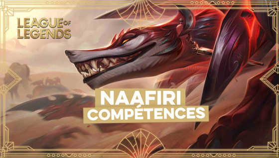 Les sorts de Naafiri, le nouveau champion de LoL