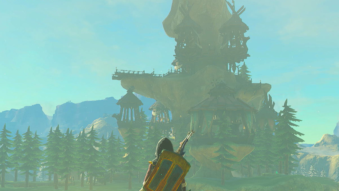 Tour des peuliers Zelda Tears of the Kingdom, emplacement et comment la débloquer ?