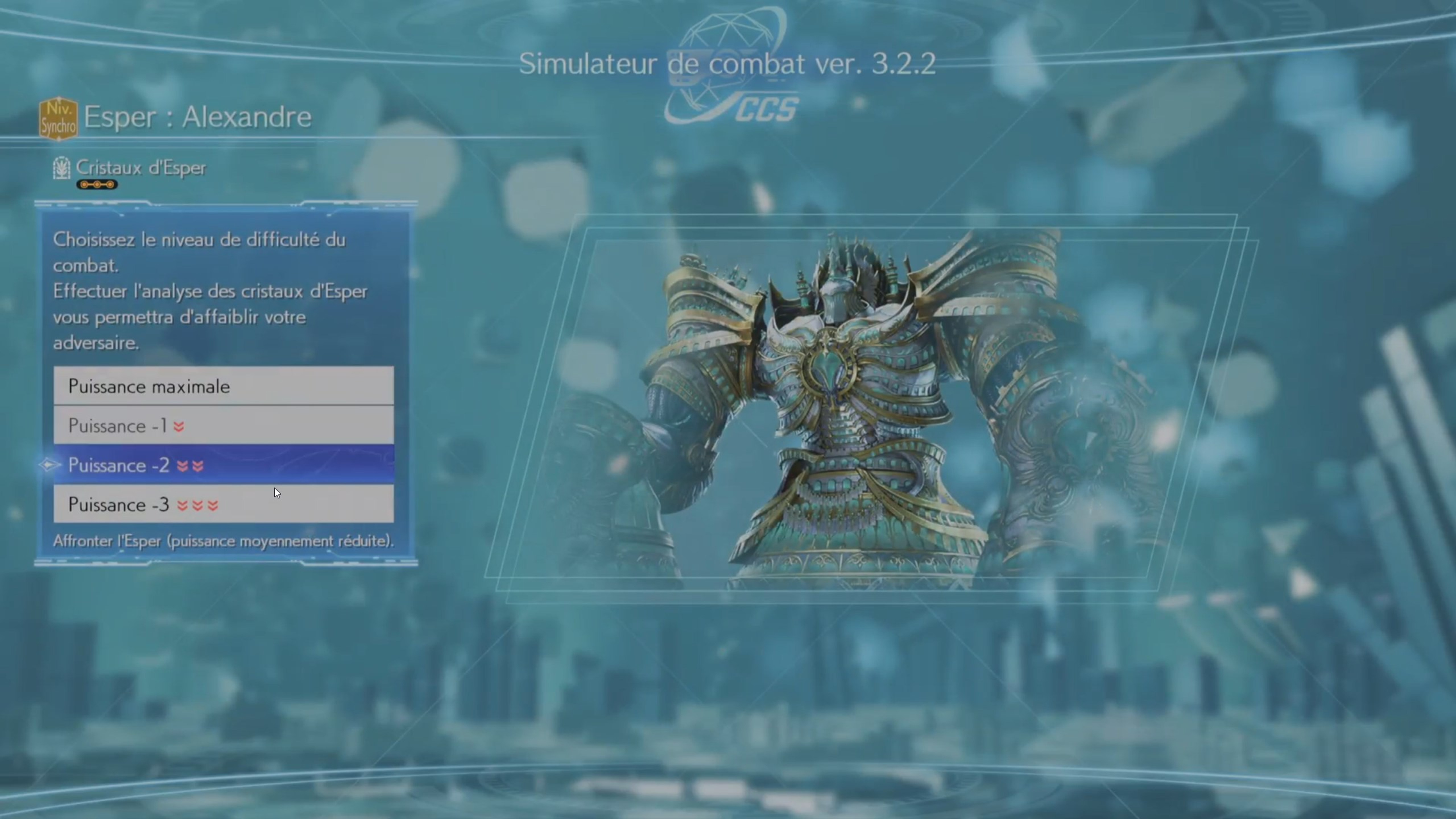 Alexandre FF7 Rebirth comment le vaincre et obtenir la matéria d