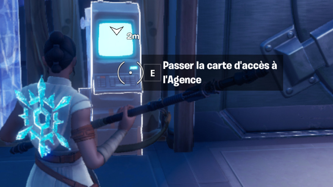 Fortnite : S'échapper d'une chambre forte en utilisant un passage secret, défi semaine 7 saison 2